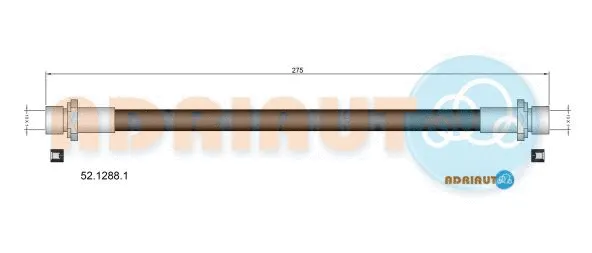 Flexible de frein ADRIAUTO 52.1288.1