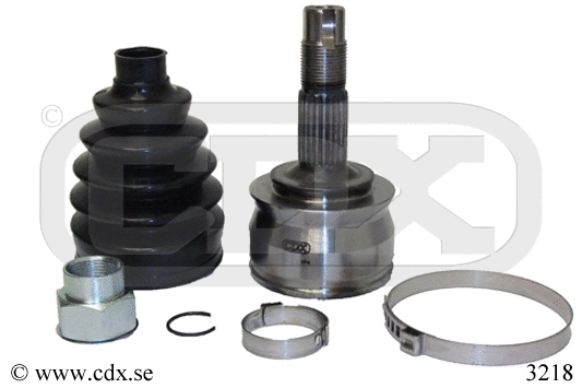 Jeu de joints, arbre de transmission CDX 3218