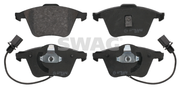 Kit de plaquettes de frein, frein à disque SWAG 30 91 6455