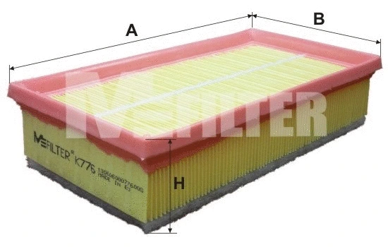 Filtre à air MFILTER K 776