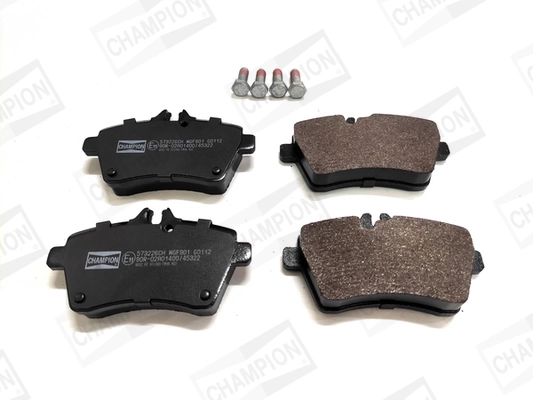 Kit de plaquettes de frein, frein à disque CHAMPION 573226CH