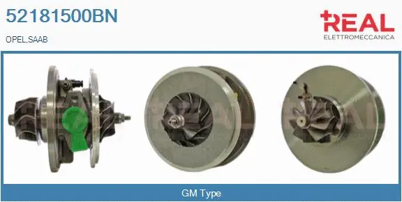 Groupe carter, turbocompresseur REAL 52181500BN