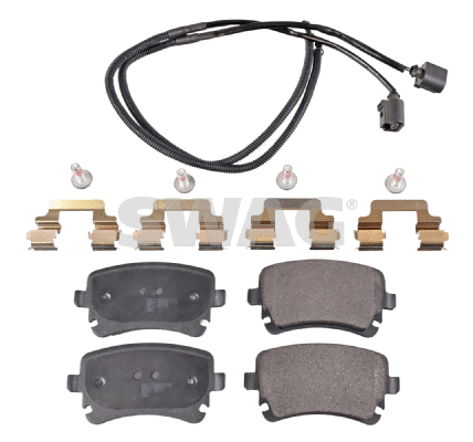 Kit de plaquettes de frein, frein à disque SWAG 30 91 6826