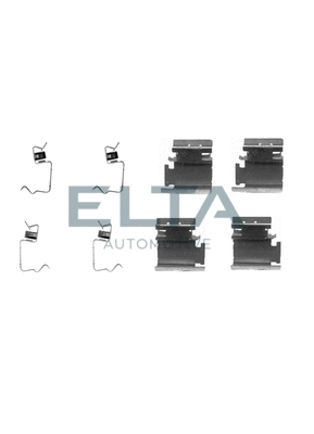 Kit d'accessoires, plaquette de frein à disque ELTA AUTOMOTIVE EA8506