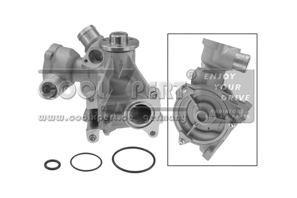 Pompe à eau, refroidissement du moteur BBR Automotive 001-60-02113