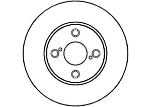 Disque de frein ABTEX BD1064V