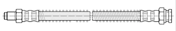 Flexible de frein CEF 510741