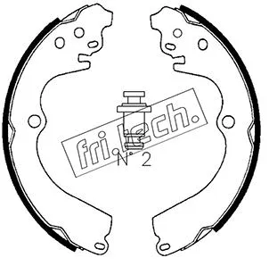 Jeu de mâchoires de frein fri.tech. 1110.332