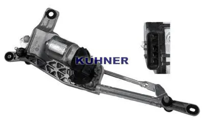Moteur d'essuie-glace AD KÜHNER DRE511I