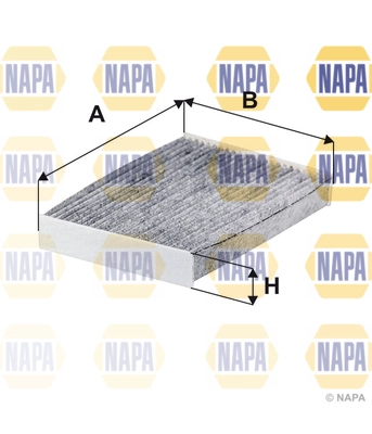 Filtre, air de l'habitacle NAPA NFC4286