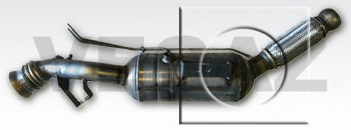 Filtre à particules / à suie, échappement VEGAZ GmbH MK-342SIC