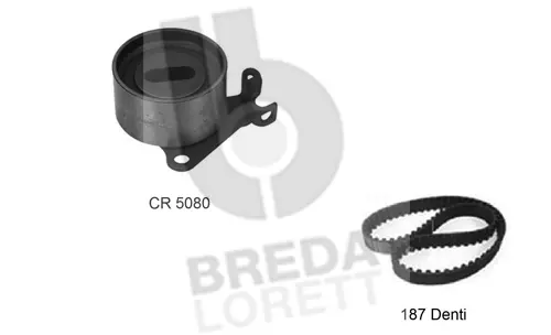 Kit de courroie crantée BREDA LORETT KCD0255