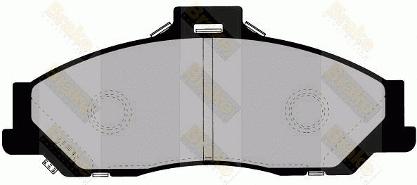 Kit de plaquettes de frein, frein à disque Brake ENGINEERING PA1340