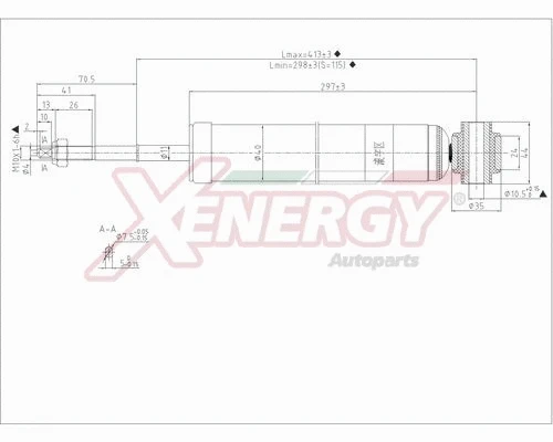 Amortisseur AP XENERGY X393553
