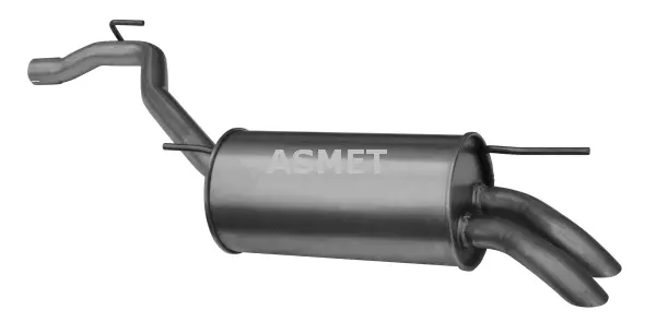 Silencieux arrière ASMET 04.080
