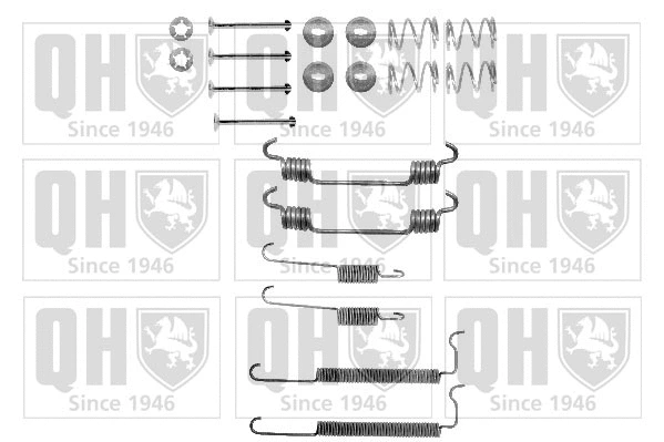 Kit d'accessoires, mâchoire de frein QUINTON HAZELL BFK291