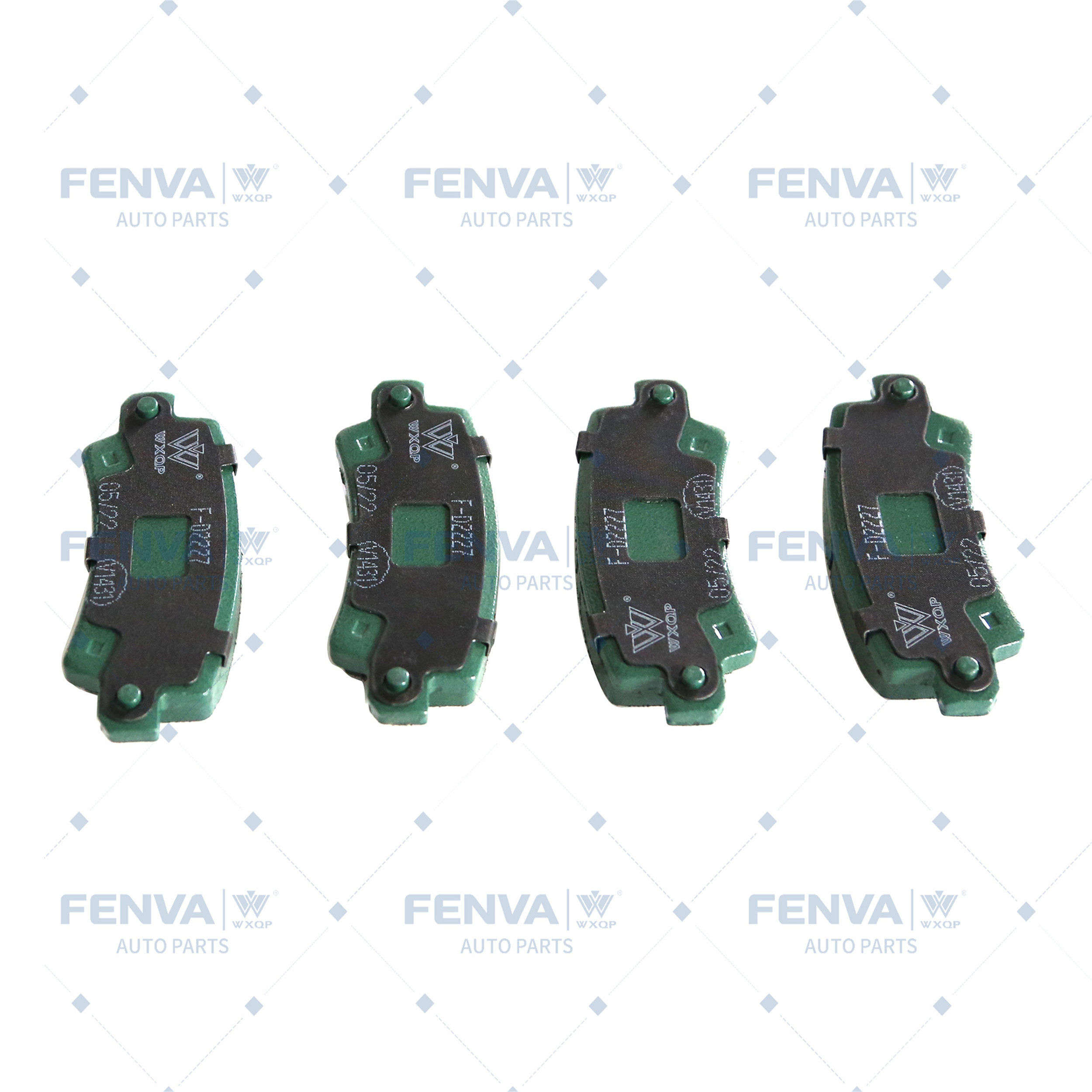 Kit de plaquettes de frein, frein à disque WXQP 42157