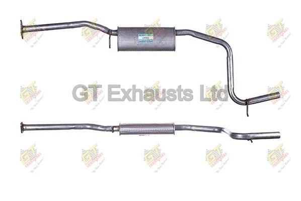 Silencieux central GT Exhausts GFE630
