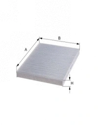 Filtre, air de l'habitacle SAMPIYON FILTER CK 0175