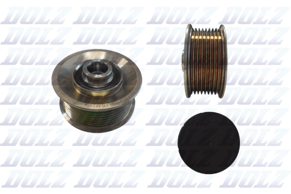 Poulie roue libre, alternateur DOLZ AFC074