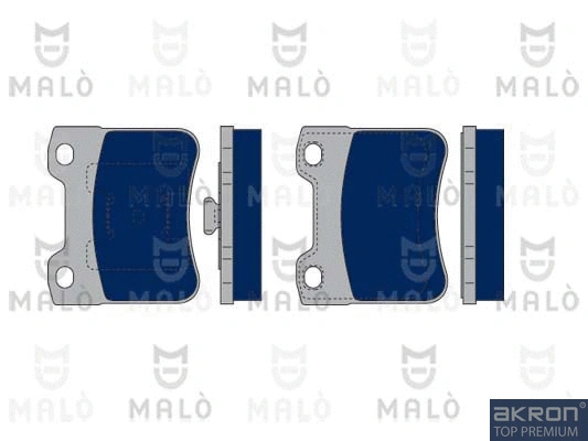Kit de plaquettes de frein, frein à disque AKRON-MALÒ 1050293