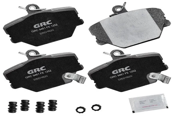 Kit de plaquettes de frein, frein à disque GRC Prime GPRD1252