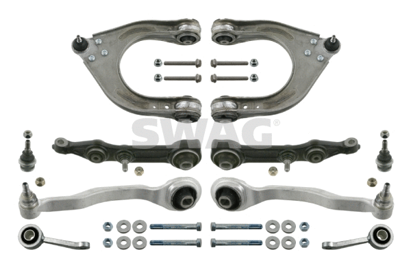Kit de réparation, bras triangulaire SWAG 10 92 6001