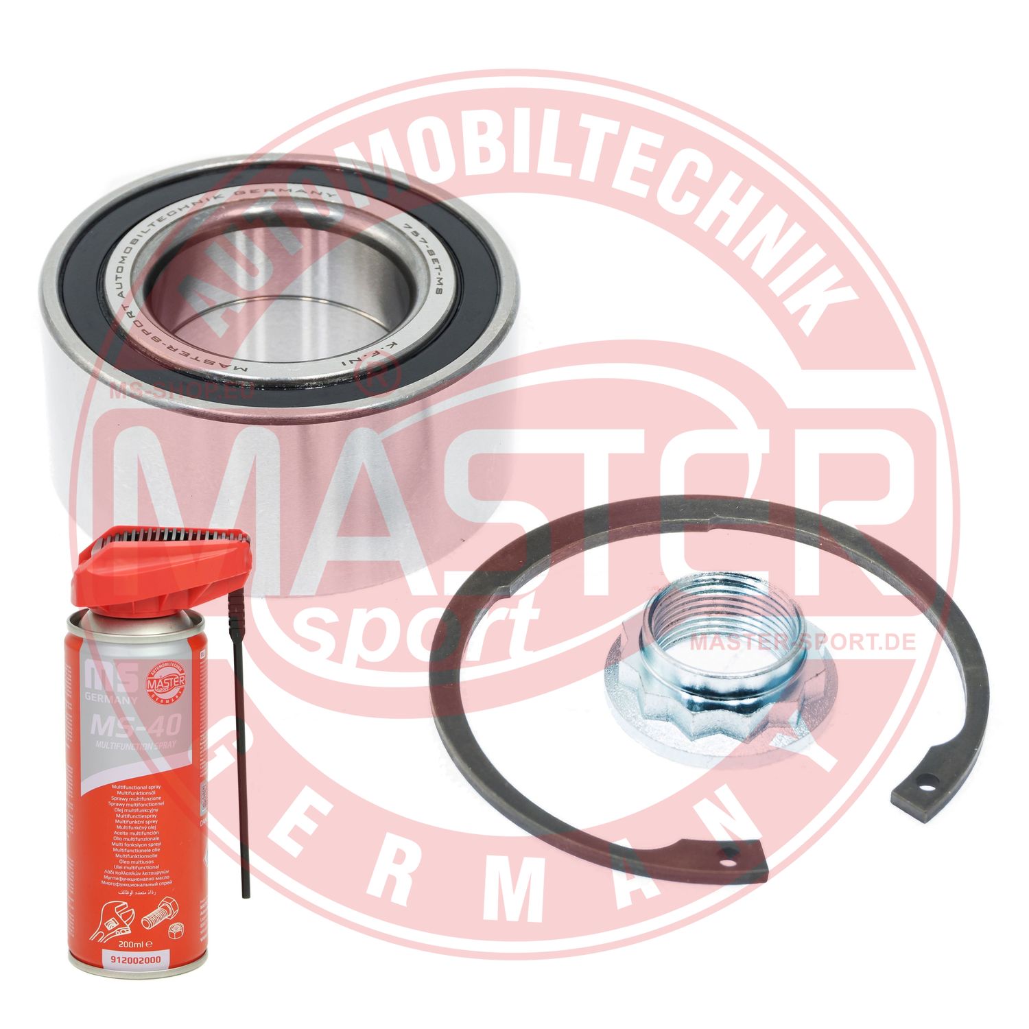 Kit de roulements de roue MASTER-SPORT GERMANY 757-SET-MSP