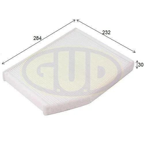 Filtre, air de l'habitacle G.U.D. GCF29007