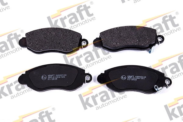 Kit de plaquettes de frein, frein à disque KRAFT AUTOMOTIVE 6002110