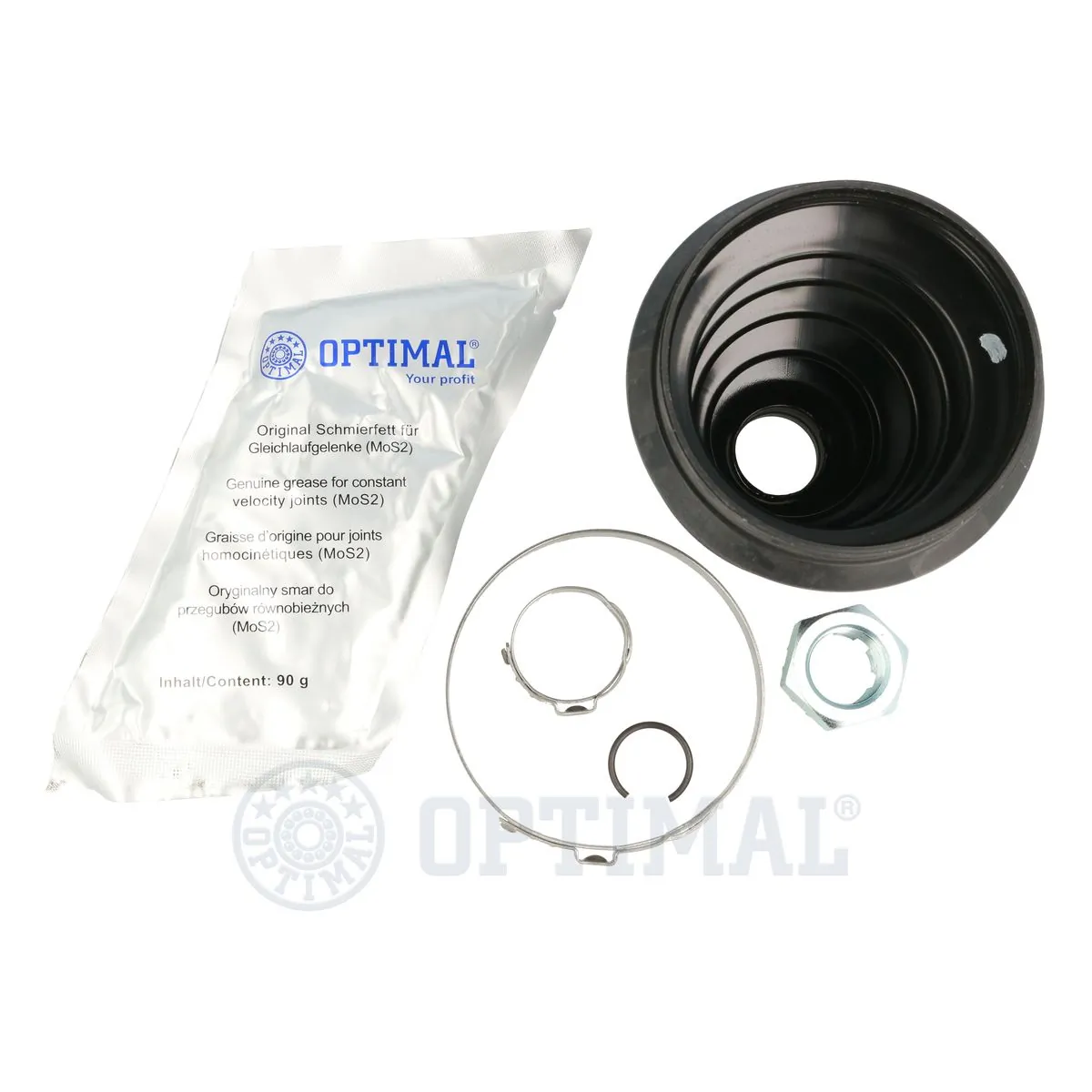 Jeu de joints-soufflets, arbre de commande OPTIMAL CVB-10702TPE