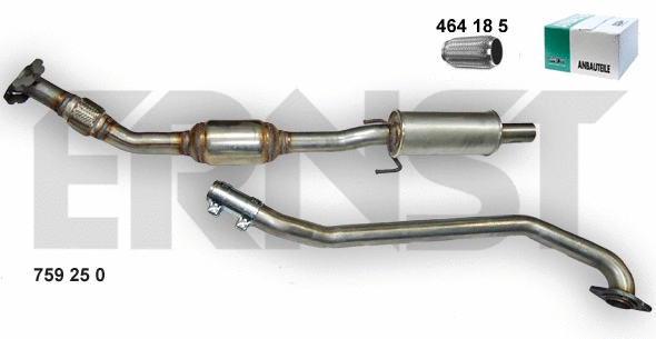 Catalyseur ERNST 759250