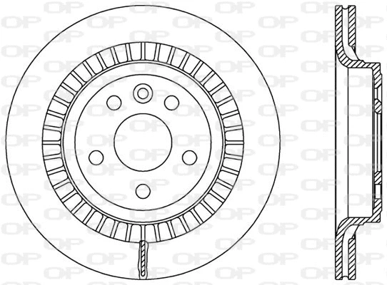 Disque de frein OPEN PARTS BDR2520.20