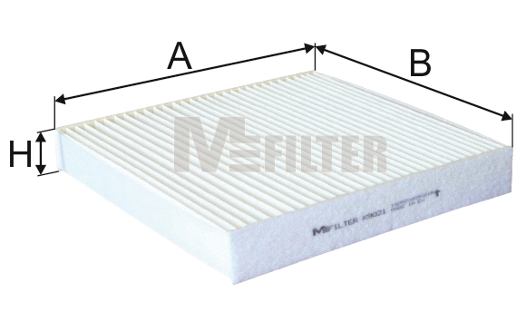 Filtre, air de l'habitacle MFILTER K 9021