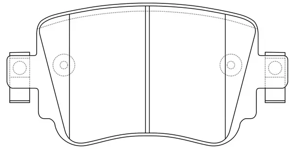 Kit de plaquettes de frein, frein à disque FIT FP0158
