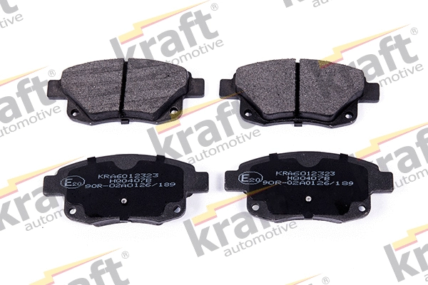 Kit de plaquettes de frein, frein à disque KRAFT AUTOMOTIVE 6012323