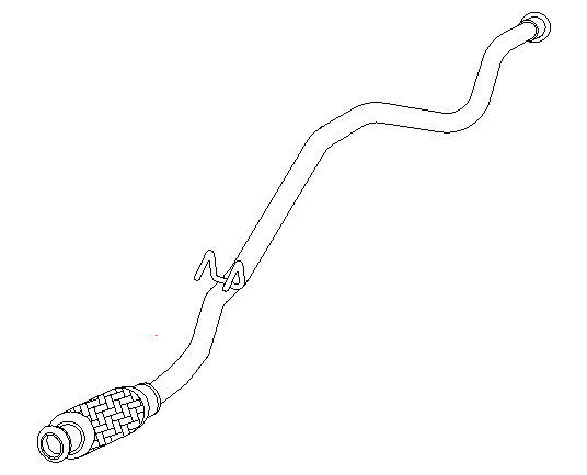 Tuyau d'échappement Vellerand 11124