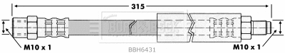 Flexible de frein BORG & BECK BBH6431