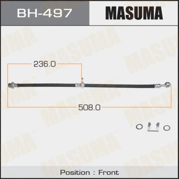 Flexible de frein MASUMA BH-497