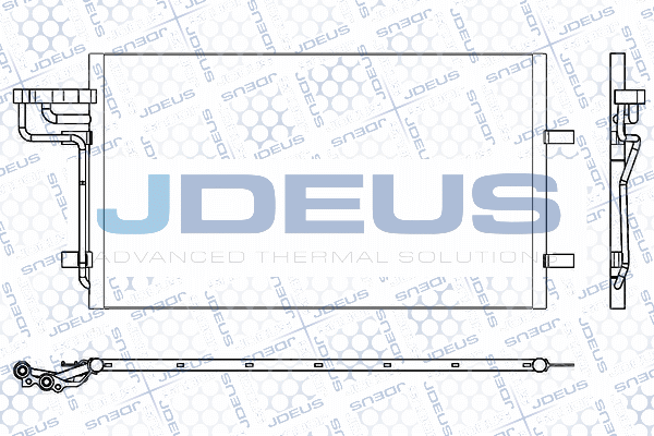 Condenseur, climatisation JDEUS M-7120250