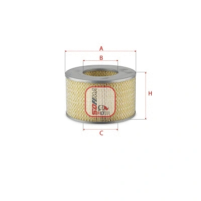 Filtre à air SOFIMA S 6340 A