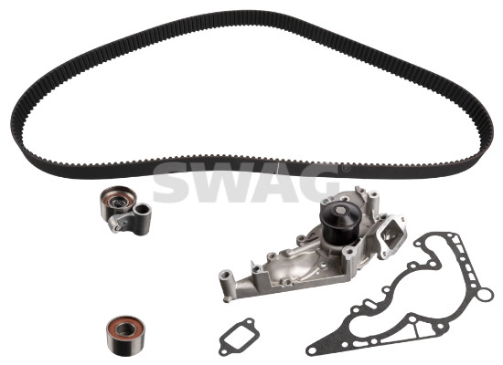 Pompe à eau + kit de courroie crantée SWAG 33 10 7629