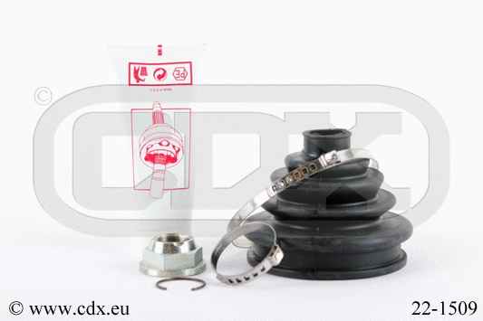 Jeu de joints-soufflets, arbre de commande CDX 22-1509