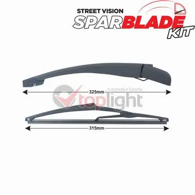 Kit de bras d'essuie-glace, nettoyage des vitres AE TOPLIGHT TRA-C833