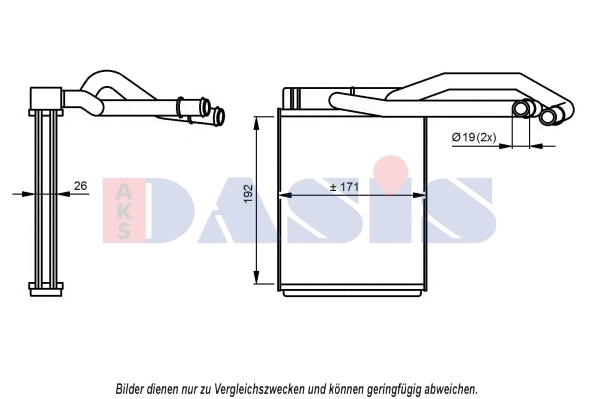 Système de chauffage AKS DASIS 519027N