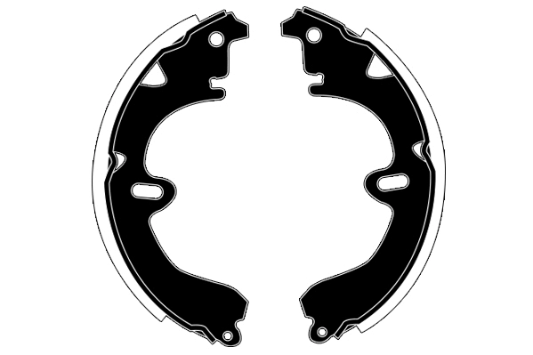 Jeu de mâchoires de frein RAICAM RA24530