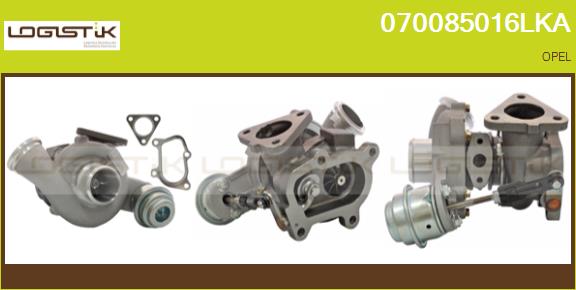 Turbocompresseur, suralimentation LGK 070085016LKA