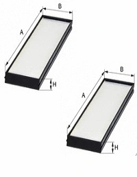 Filtre, air de l'habitacle SAMPIYON FILTER CK 0192 2