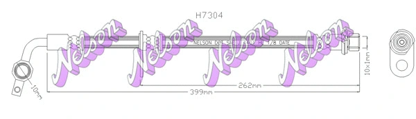 Flexible de frein KAWE H7304