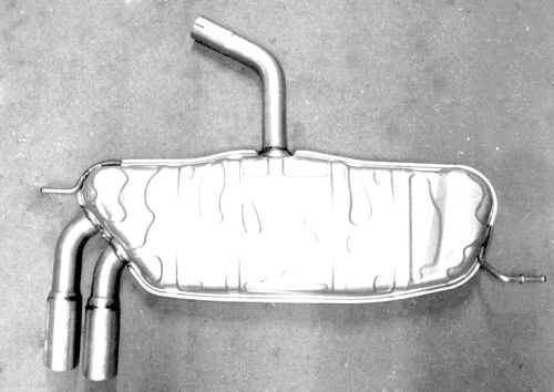 Silencieux arrière VEGAZ GmbH AS-356